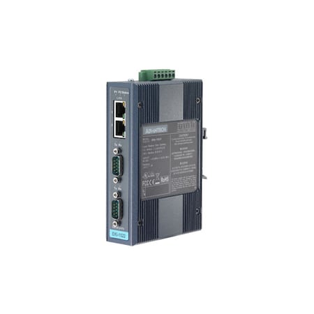 Advantech 2-Port Rs-232/422/485 Serial Device Server - Wide Temperature EKI-1522I-CE